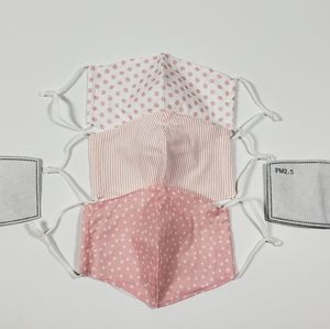 3 pc face mask set adjustable strap cotton